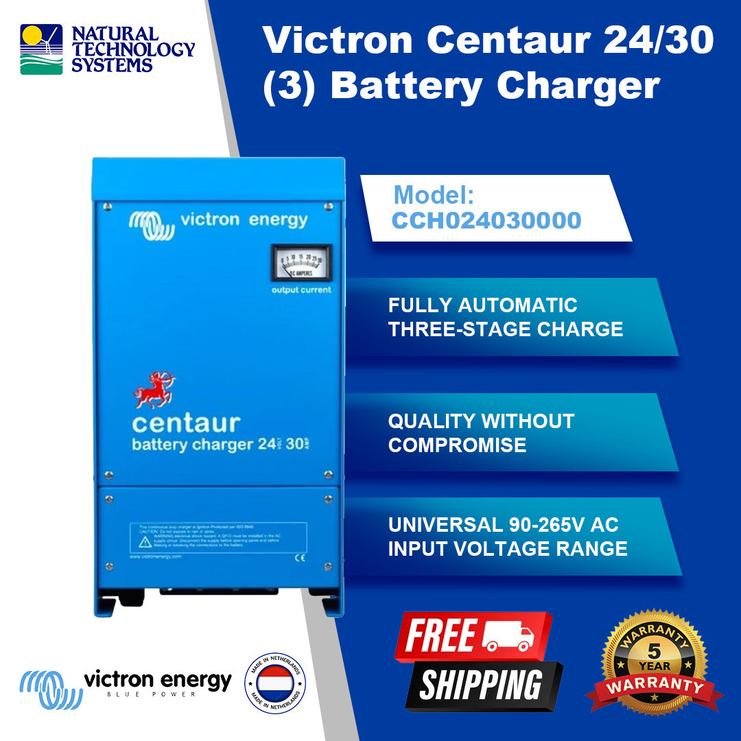 Victron Centaur Charger 24/30(3) 120-240V CCH024030000