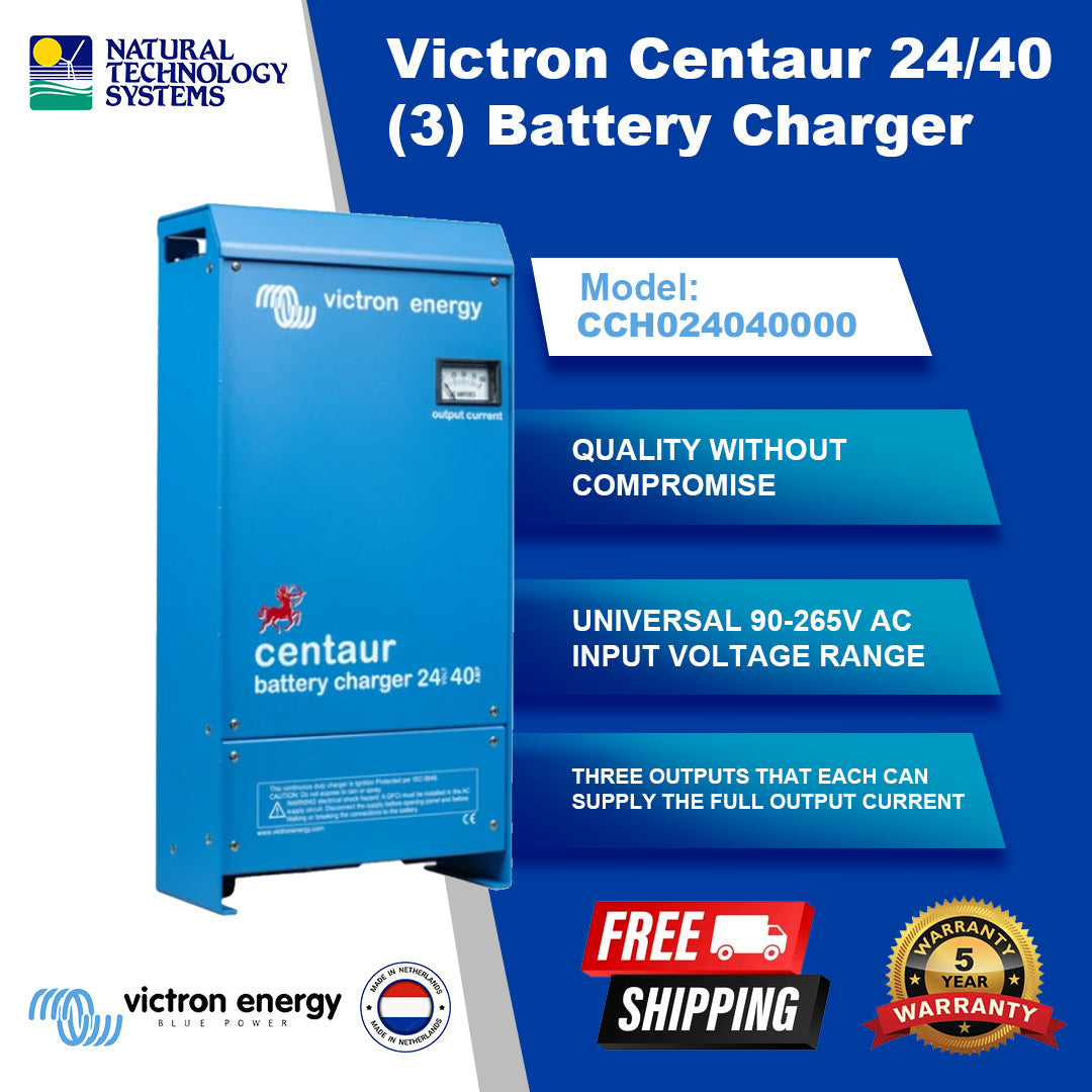 Victron Centaur 24/40 (3) Battery Charger (CCH024040000)