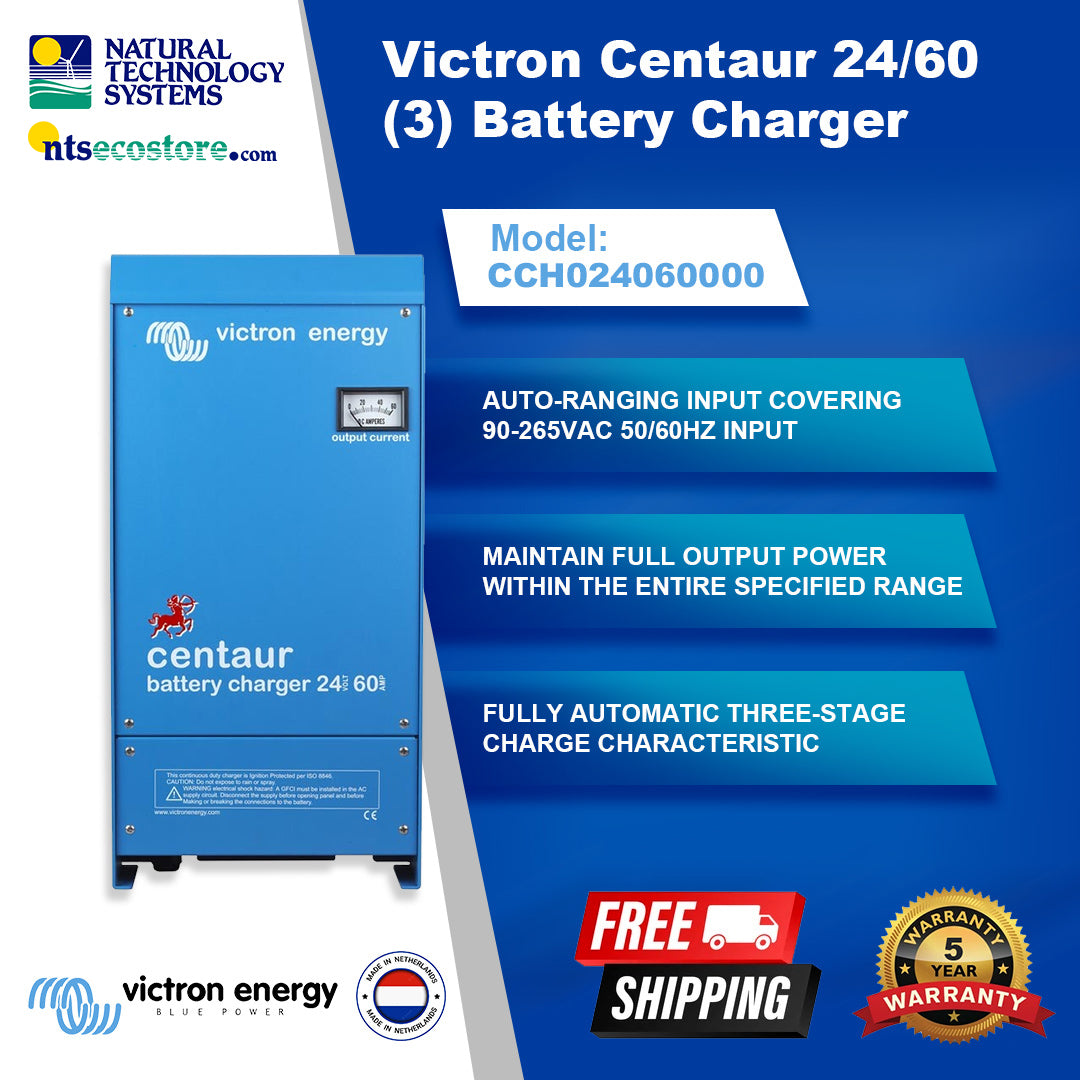 Victron Centaur Charger 24/60(3) 120-240V CCH024060000