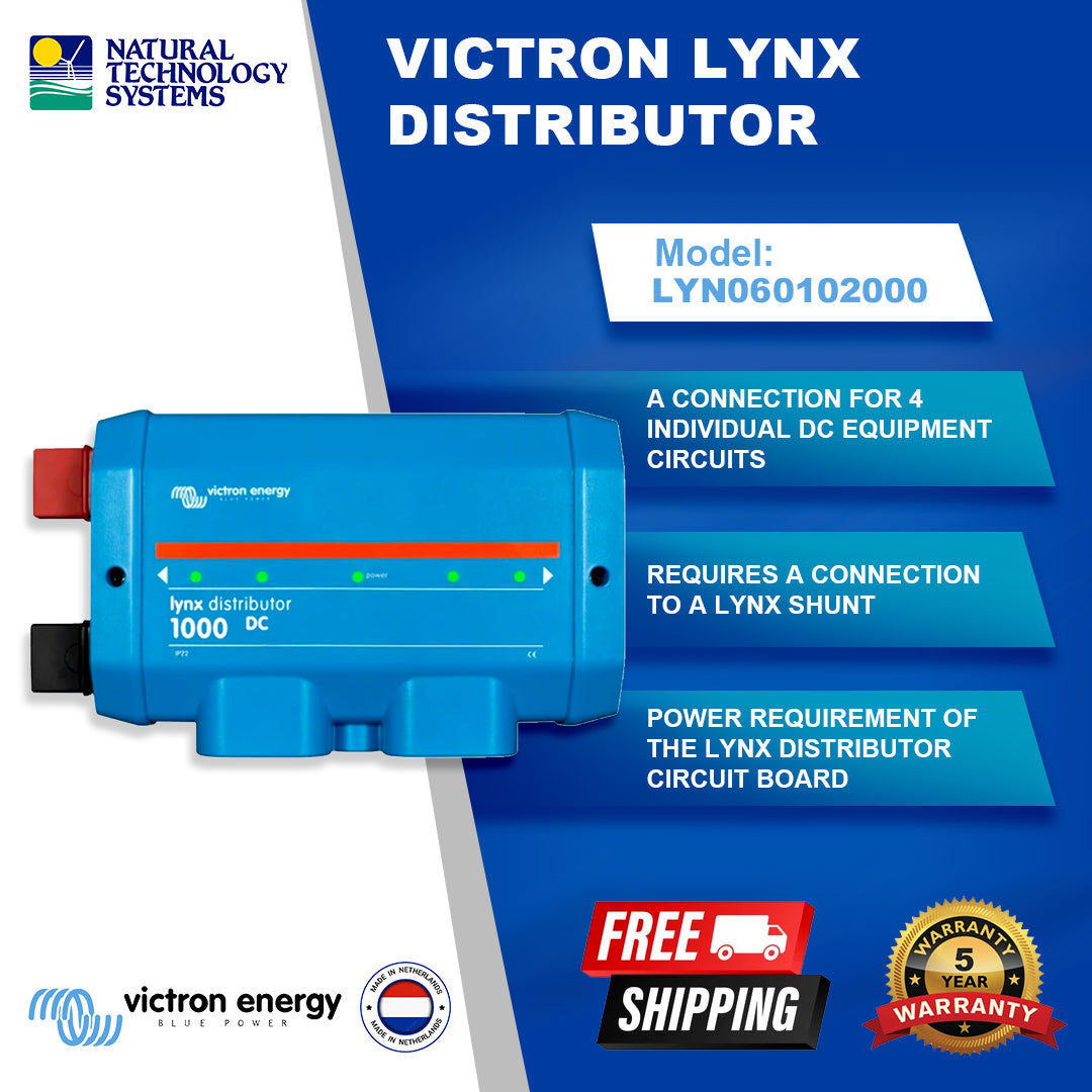 Victron Energy Lynx Distributor / Power In / Shunt / Smart BMS