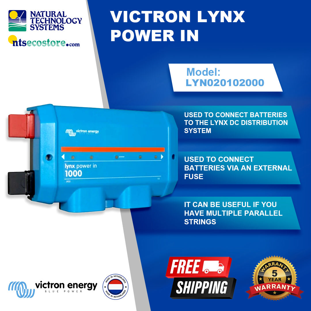 Victron Lynx Power In (M8) LYN020102000