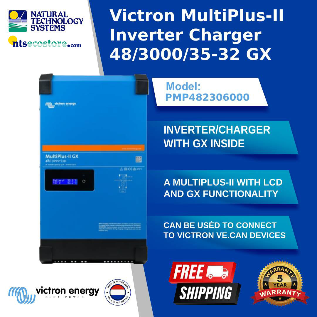 Victron Multiplus-II Inverter Charger 48/3000/35-32 230V GX PMP482306000