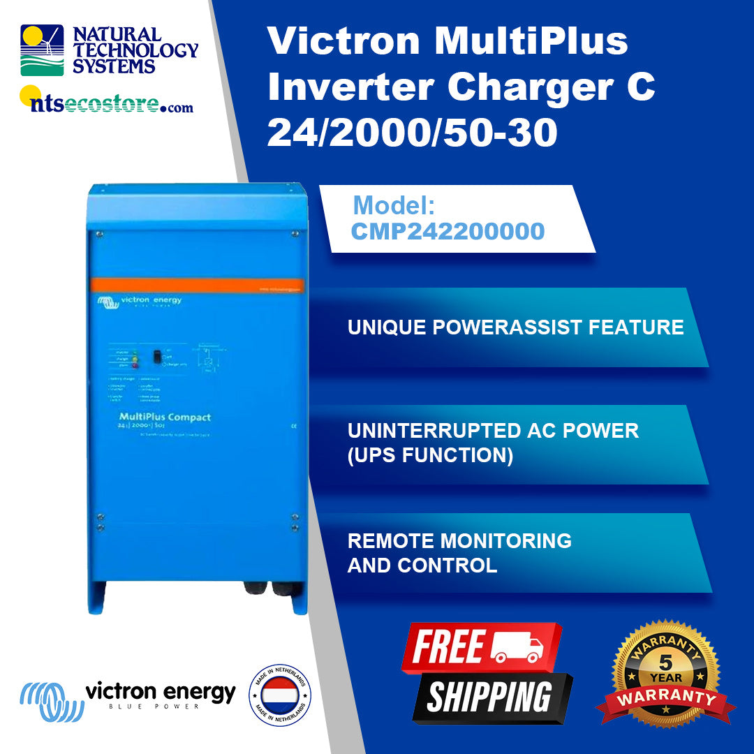 Victron MultiPlus Inverter Charger C 24/2000/50-30 CMP242200000