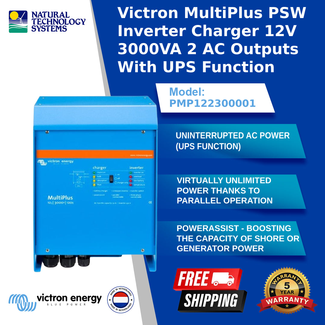 Victron Multiplus 12/3000/120-16 230V VE.BUS PMP122300001