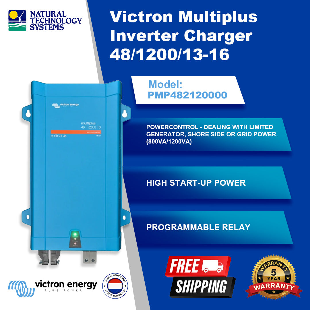 Victron MultiPlus Inverter Charger 48/1200/13-16 PMP482120000