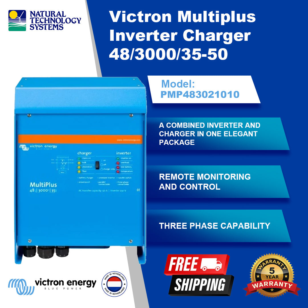 Victron Multiplus Inverter Charger 48/3000/35-50 PMP483021010