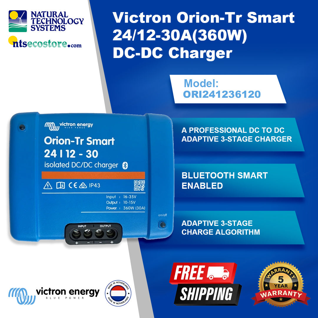 Victron Orion-Tr Smart Isolated DC-DC Charger 24/12-30A 360W ORI241236120