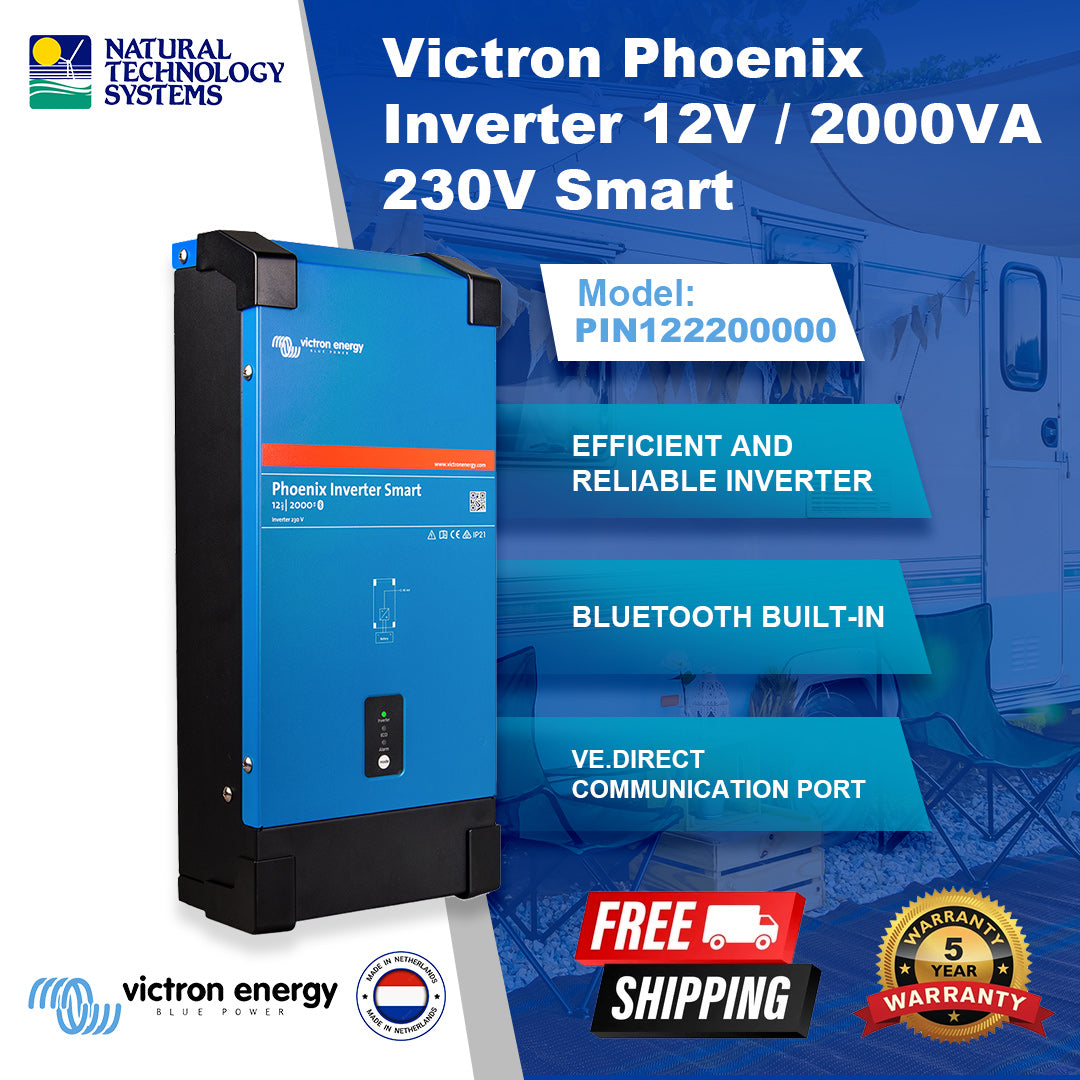 Victron Phoenix Inverter 12V/2000VA 230V Smart PIN122200000