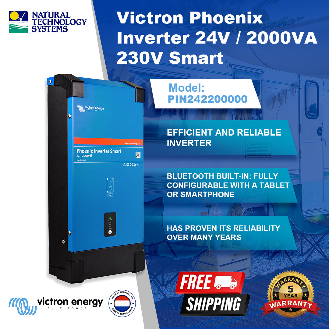 Victron Phoenix Inverter 24V/2000VA 230V Smart PIN242200000