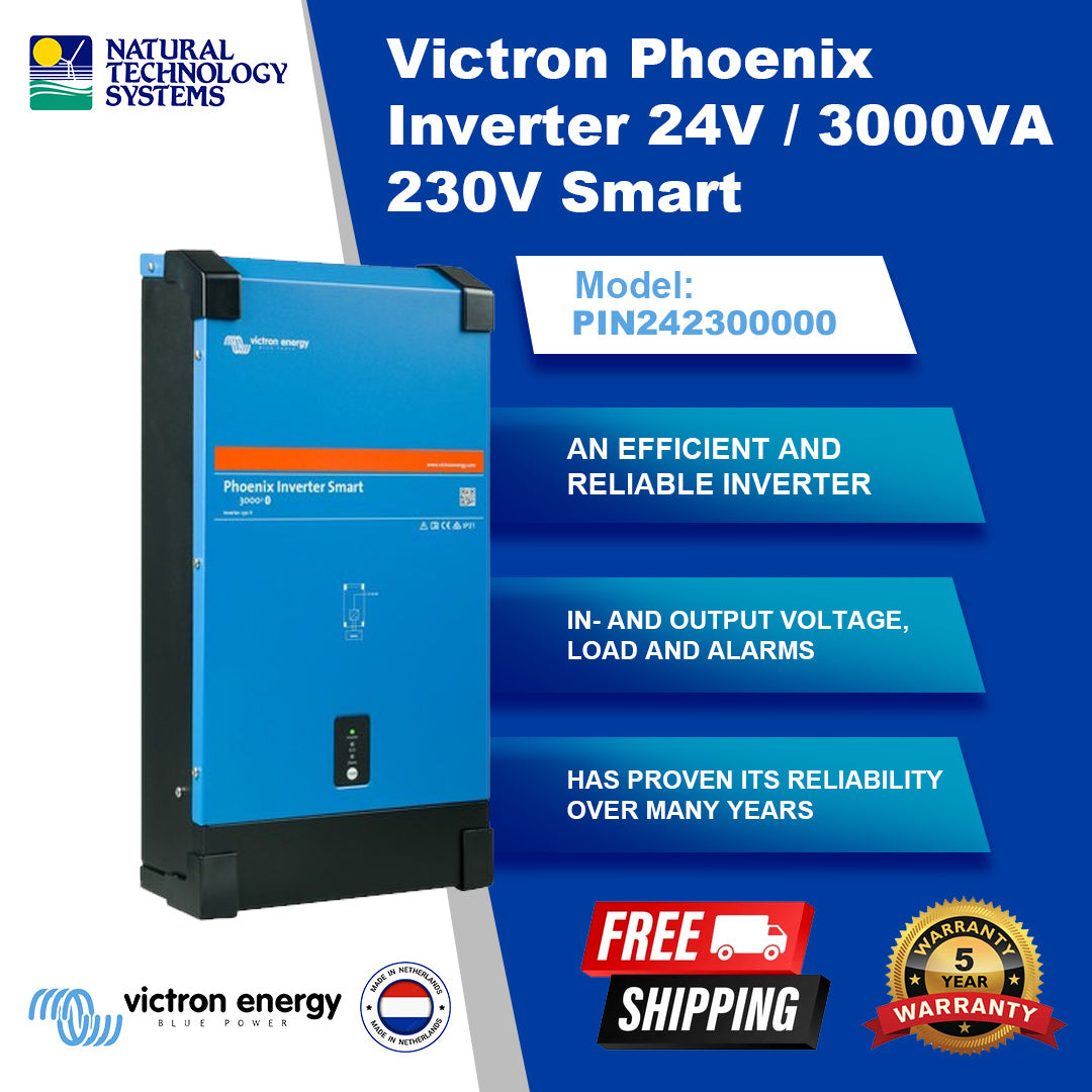 Victron Phoenix Inverter 24V / 3000VA 230V Smart (PIN242300000)