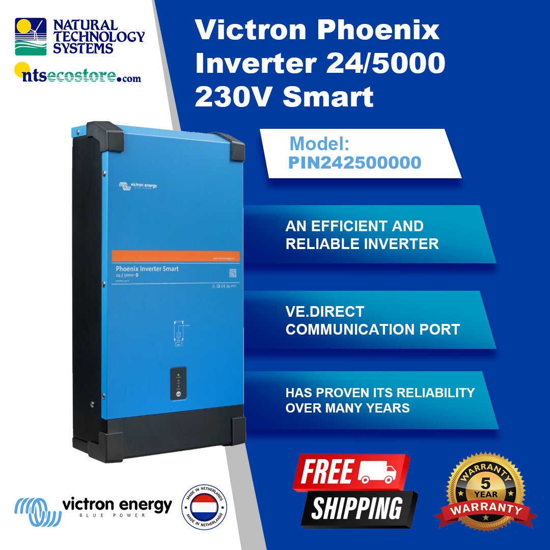 Victron Phoenix Inverter 24/5000 230V Smart PIN242500000