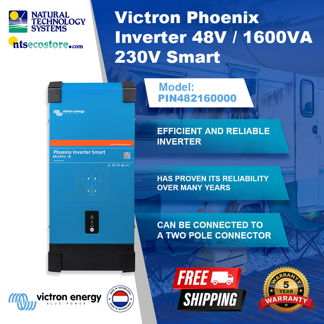 Victron Phoenix Inverter 48V/1600VA 230V Smart PIN482160000