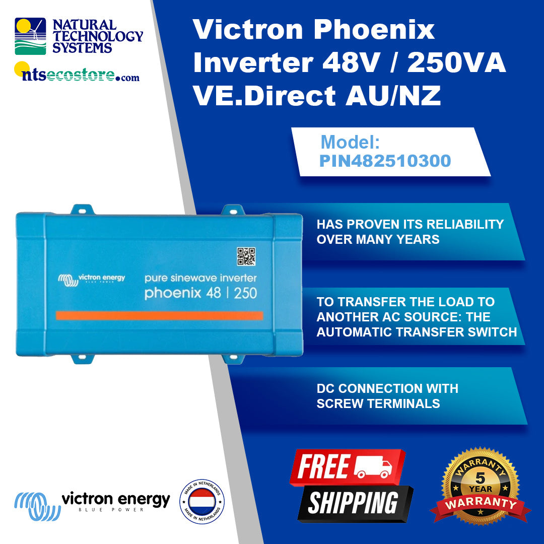 Victron Phoenix Inverter 48/250 230V VE.Direct AU/NZ PIN482510300