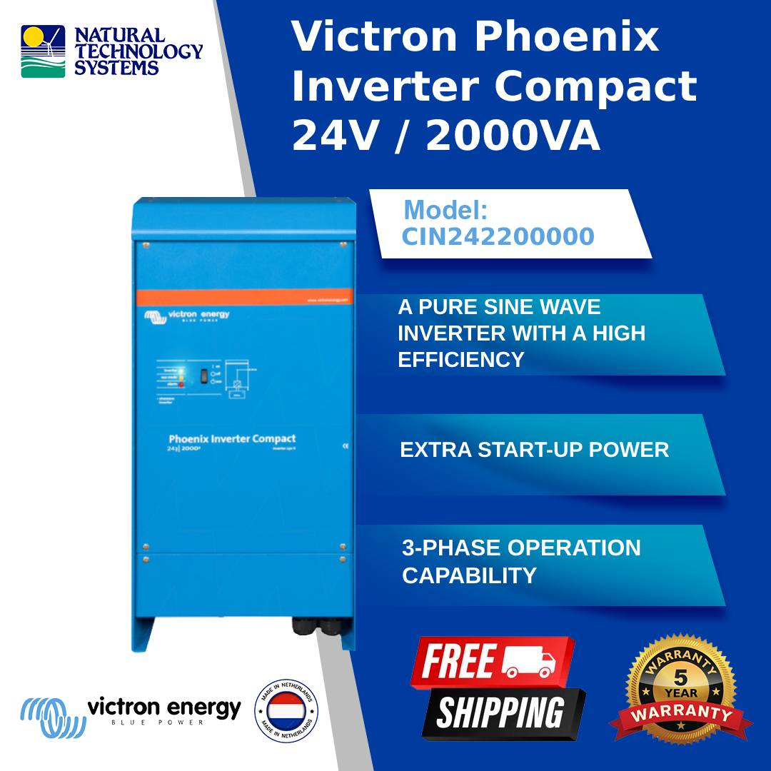 Victron Phoenix Inverter Compact 24V / 2000VA (CIN242200000)