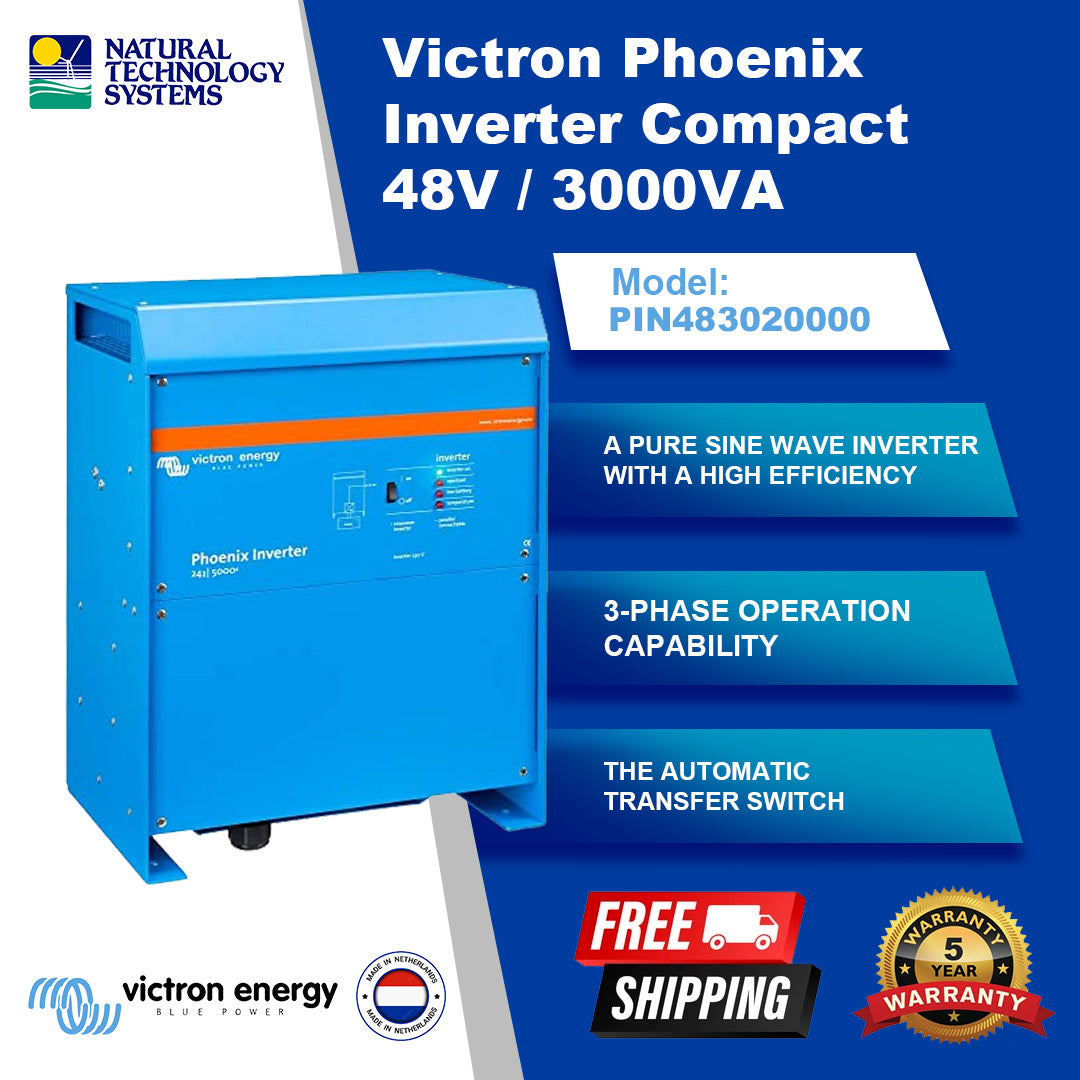 Victron Phoenix Inverter 48V/3000VA Compact PIN483020000
