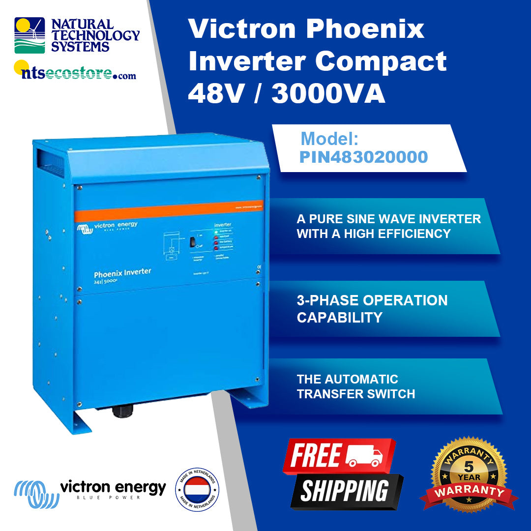 Victron Phoenix Inverter 48V/3000VA Compact PIN483020000