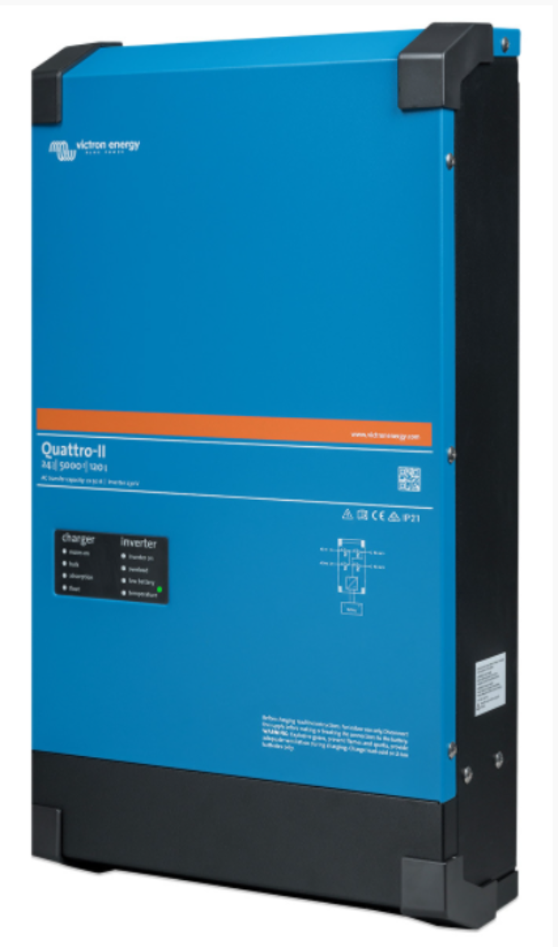 Victron Quattro-II Inverter Charger 24/5000 120-50/50 QUA242505010