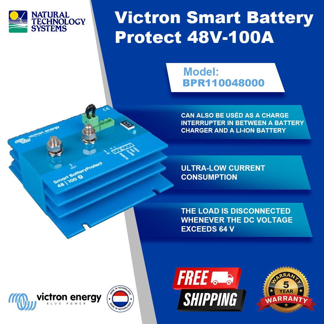 Victron Smart BatteryProtect 12V/24V-100A