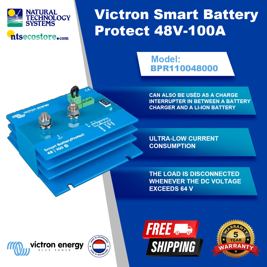 Victron Battery Protect Smart 12/24V 65-100-220A 48V-100A Energy, 102,95 €
