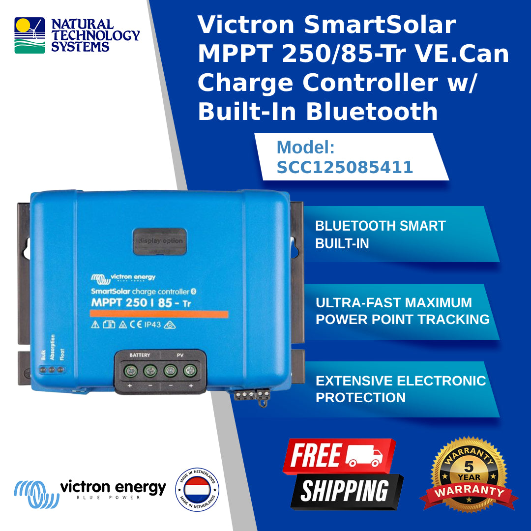 Victron SmartSolar MPPT Charge Controller 250/85-Tr VE.Can SCC125085411