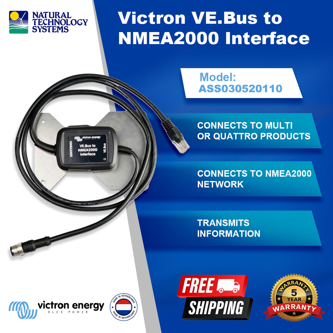 Victron VE.Bus to NMEA2000 Interface (ASS030520110)