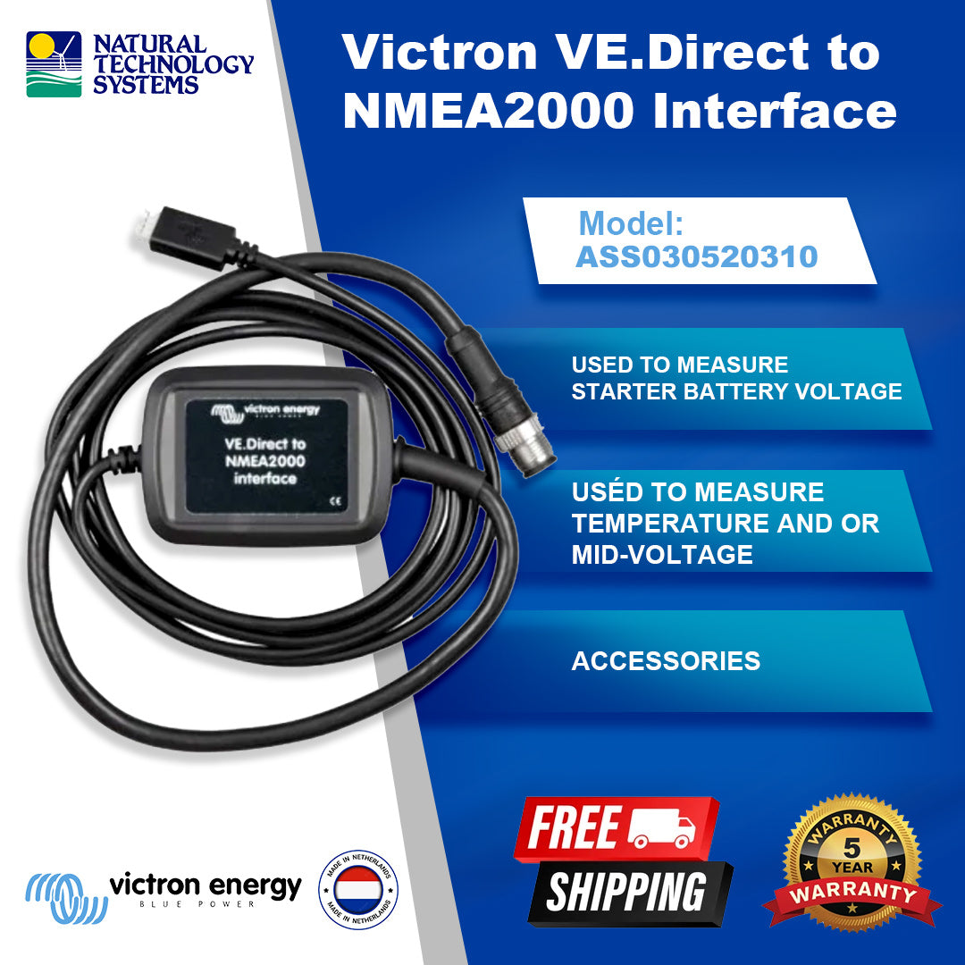 Victron VE.Direct to NMEA2000 Interface (ASS030520310)