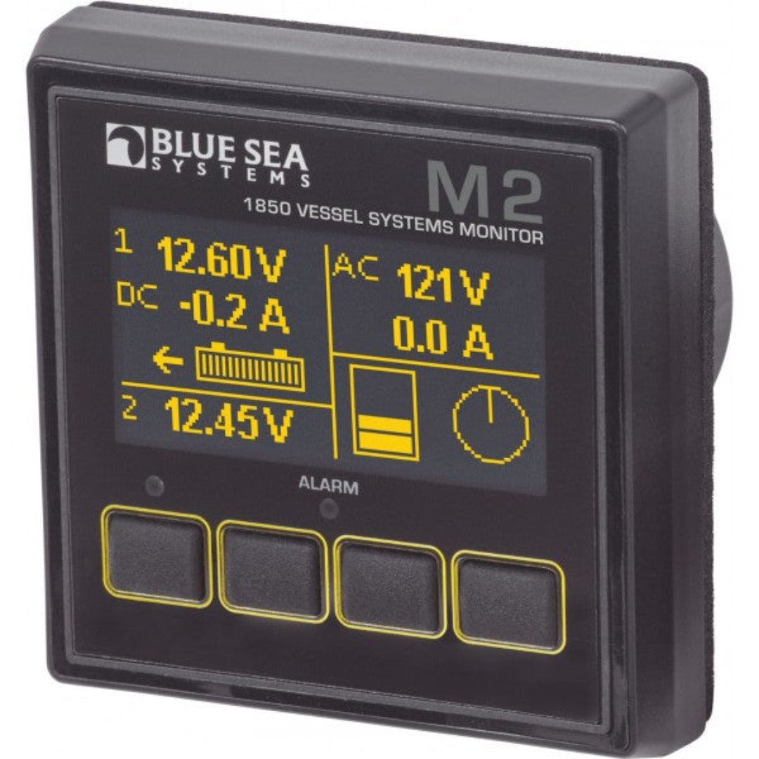Blue Sea M2 OLED Meter AC/DC Vessel Systems Monitor VSM BS-1850B