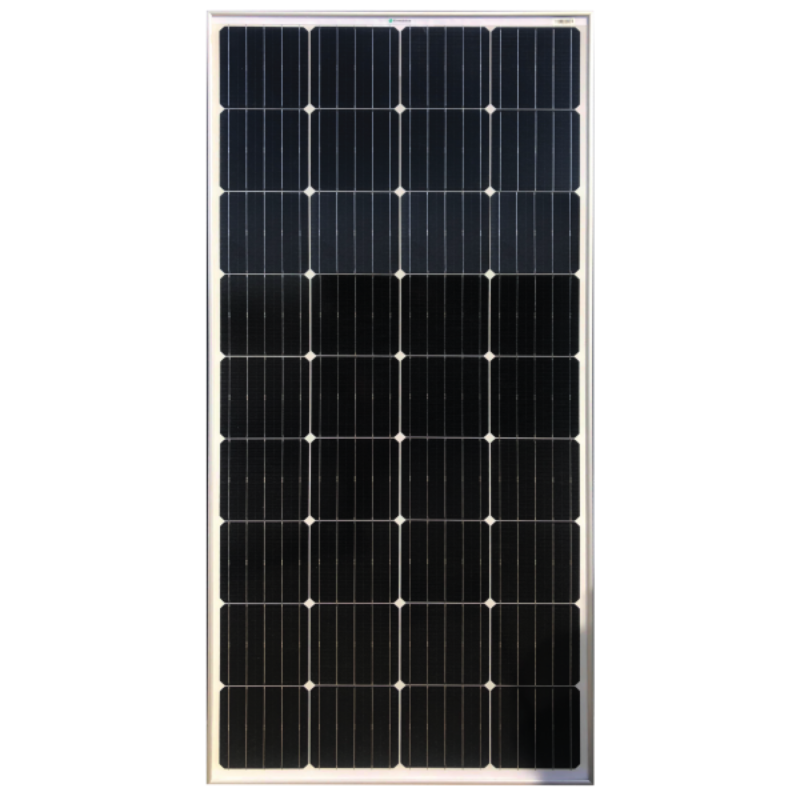 Enerdrive Fixed Solar Panels 150W Mono Squat Frame SP-EN150SQ-BLACK