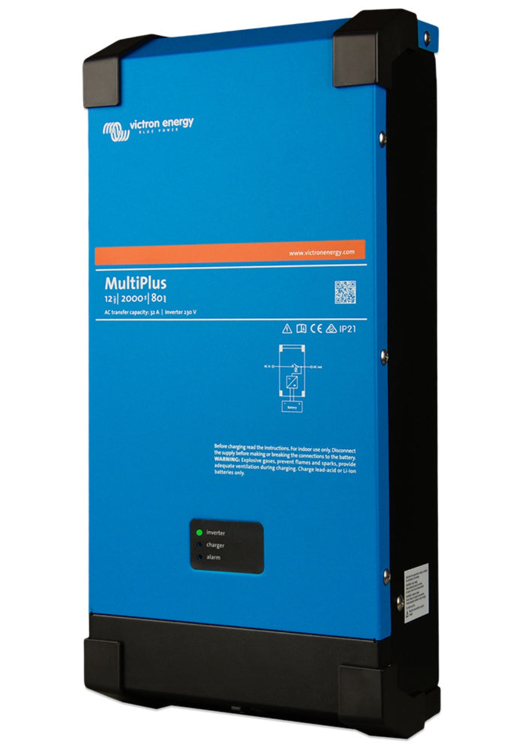 Victron MultiPlus 12/2000/80-32 230V VE.Bus Inverter/Charger (PMP122200000)