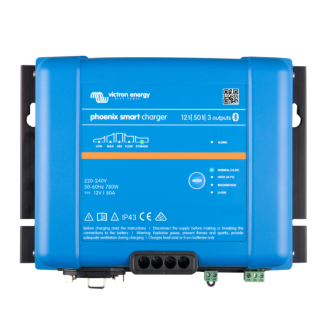 Victron Phoenix Smart IP43 12/50 Battery Charger (3) 230V PSC125053085