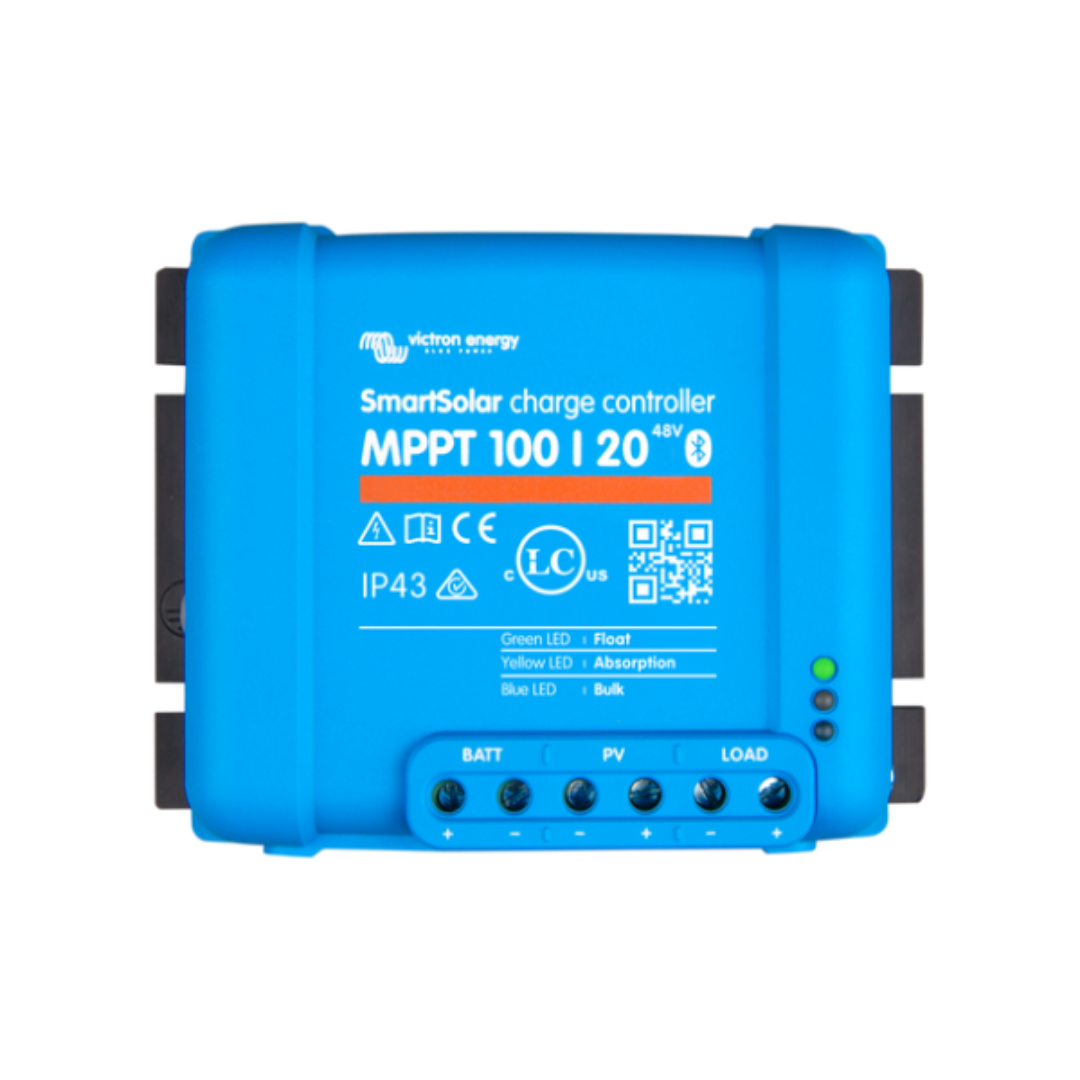 Victron SmartSolar MPPT 12/24V Charge Controller 100/20 up to 48V SCC110020160R
